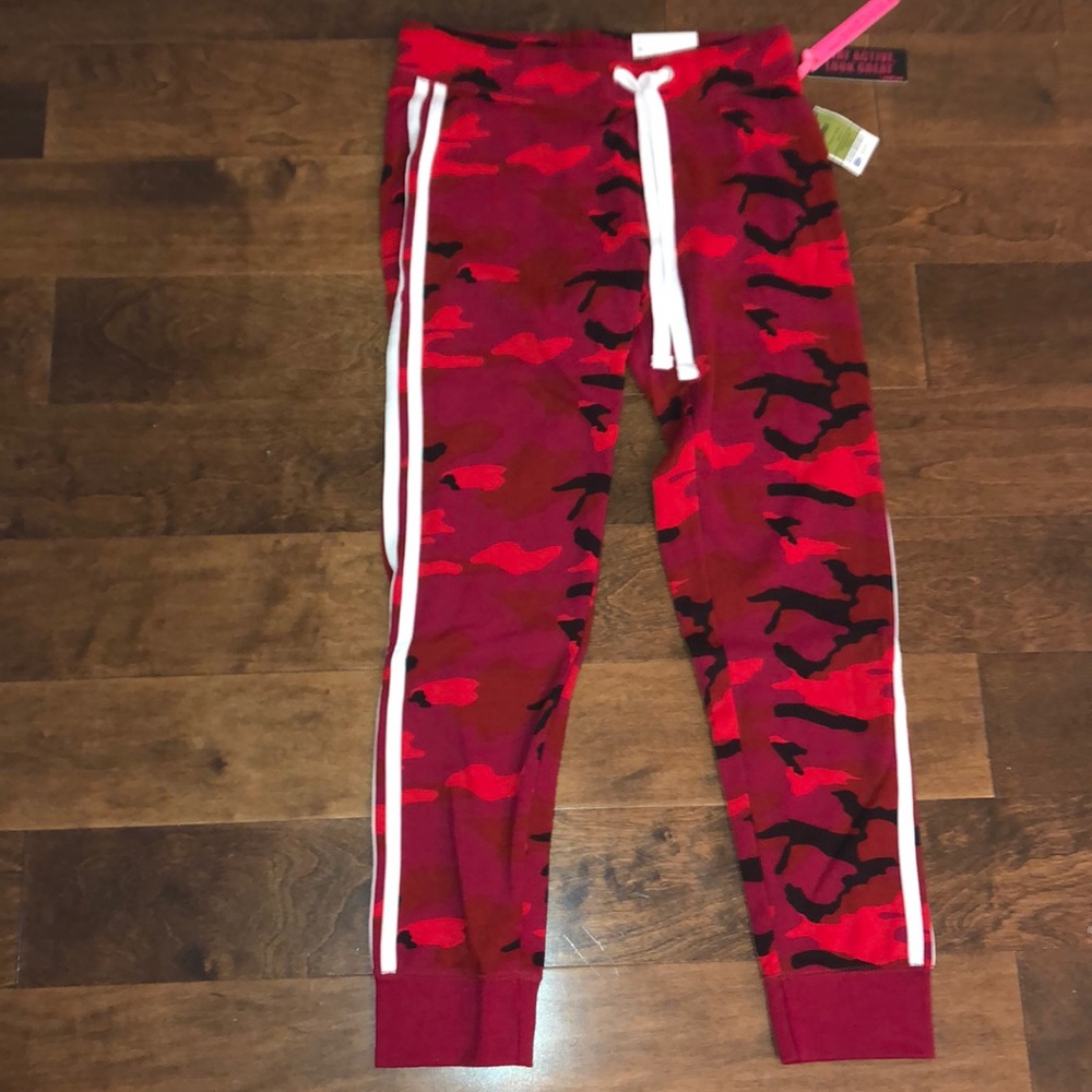 Red Camouflage Pants!